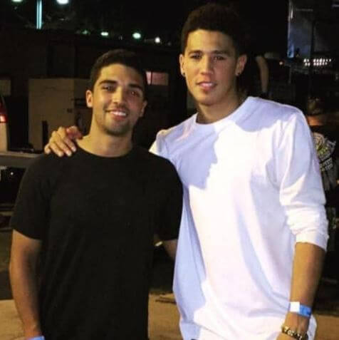 Veronica Gutierrez's sons, Devin Booker and Davon Wade.